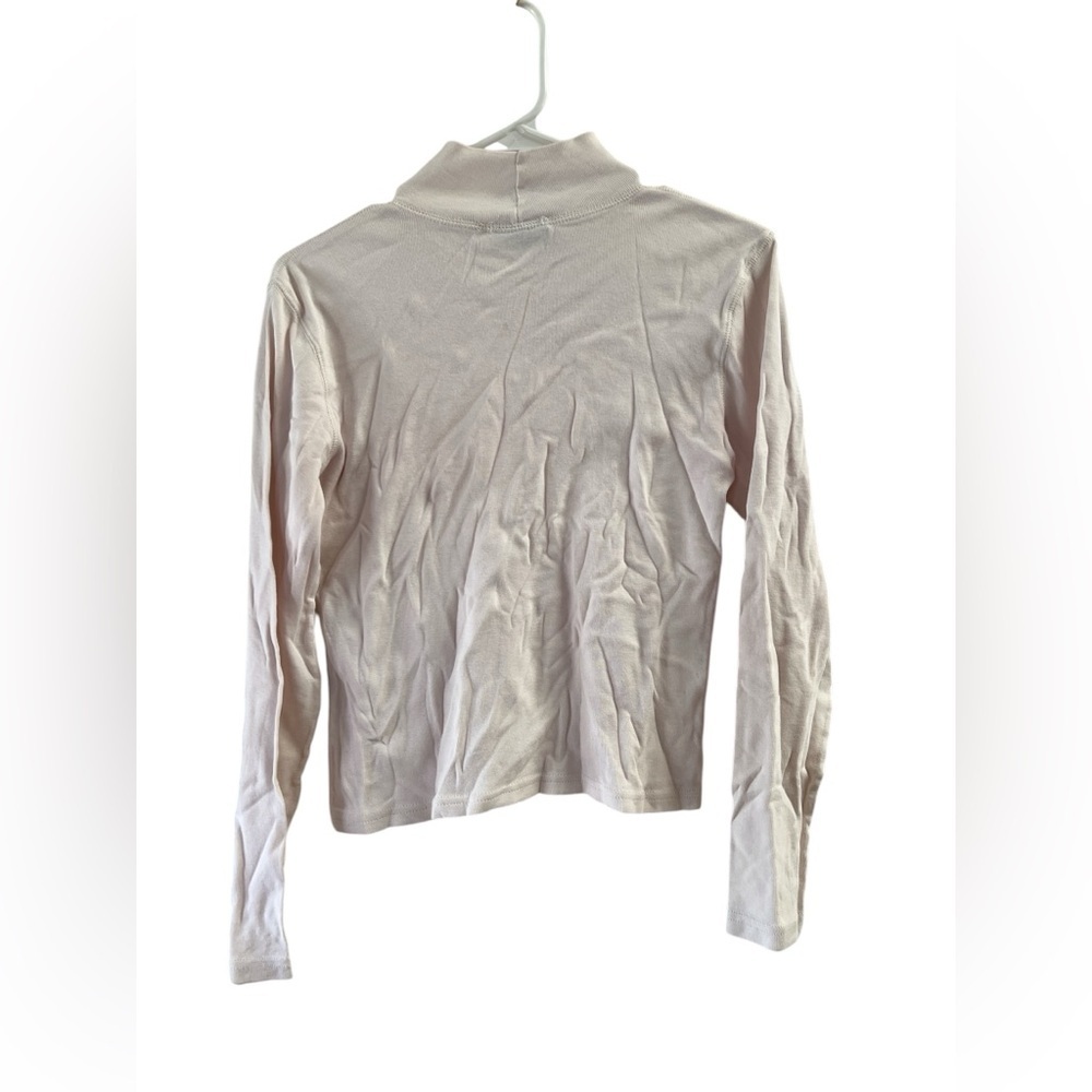 Ralph Lauren light pink long sleeve turtleneck shirt - Picture 3 of 4